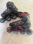 Patins em linha marca OXELO (decathlon) tamanho 35/38