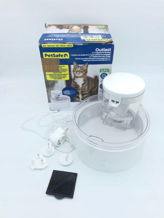 Fontanna dla zwierząt 1,7L PetSafe Outlast bez pompy z filtrem