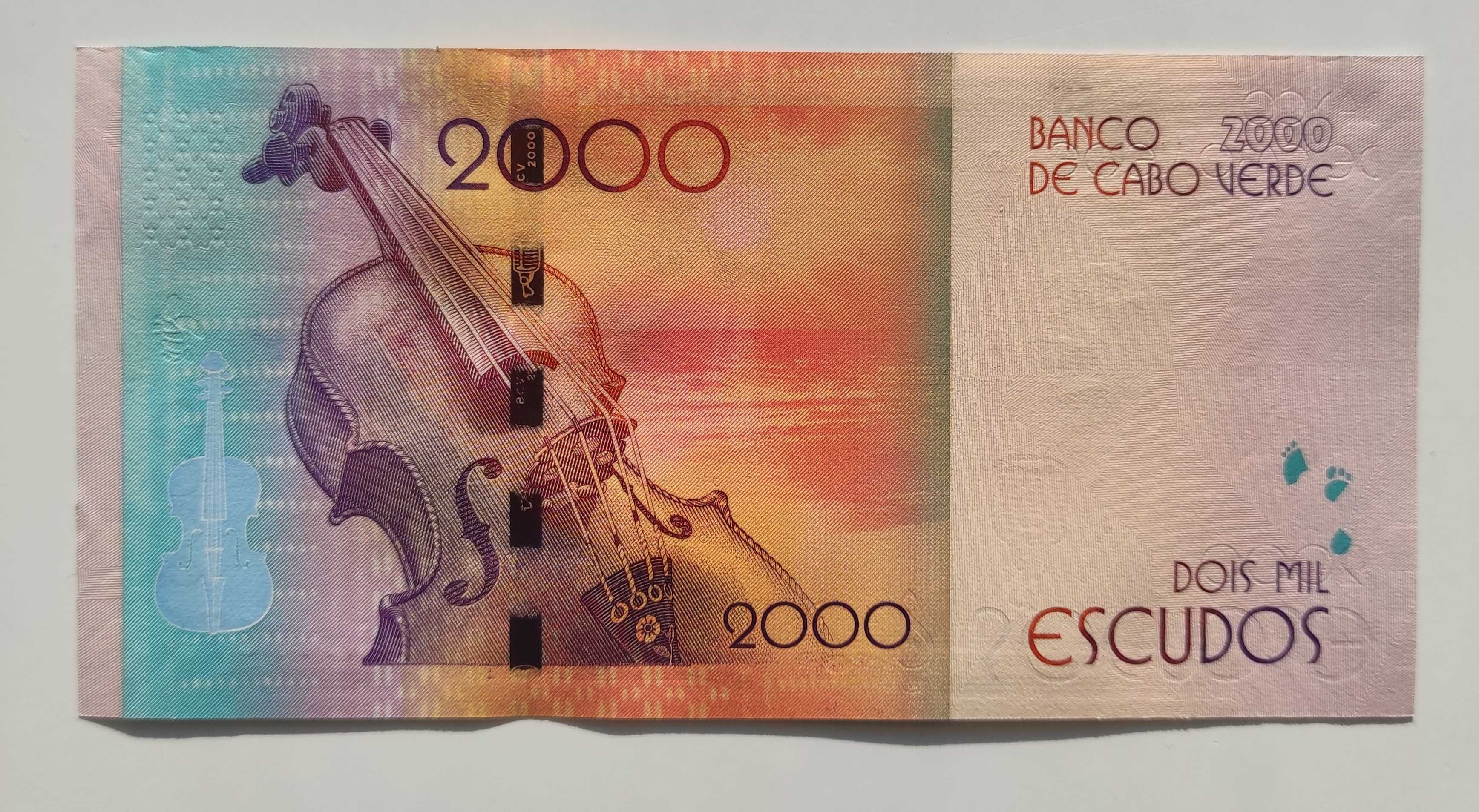 Banknot 2000 escudo Cape Verde UNC