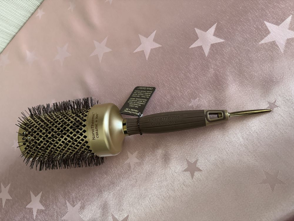 Брашинг для волосся 64 мм NanoThermik Olivia Garden