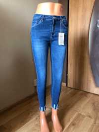 Jeansy damskie skinny