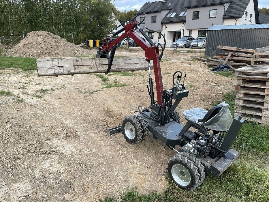 NOWA minikoparka kołowa - polska produkcja!!
