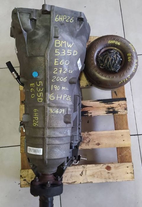 caixa automatica Bmw 535D 6HP26 E60 M57 biturbo 272cv ZF 6HP26