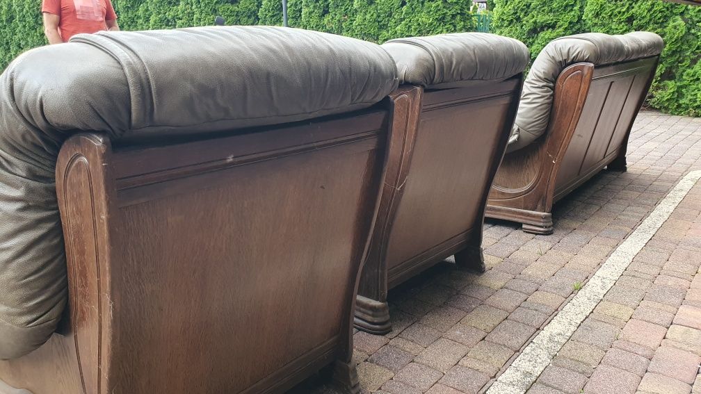 Sofa +dwa Fotele