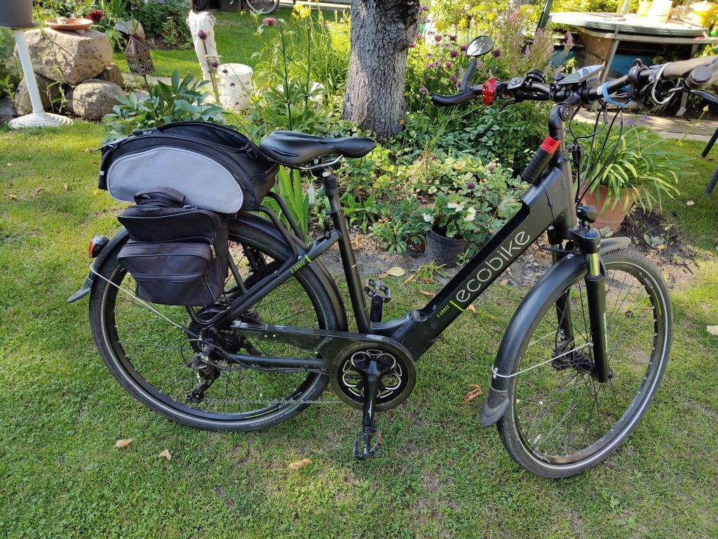 Rower elektryczny Ecobike X-cross L 19. Koła 28