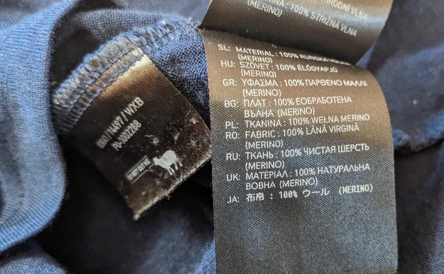 Женское термобелье/футболка Ortovox 185 Merino 1St Logo Dark Navy