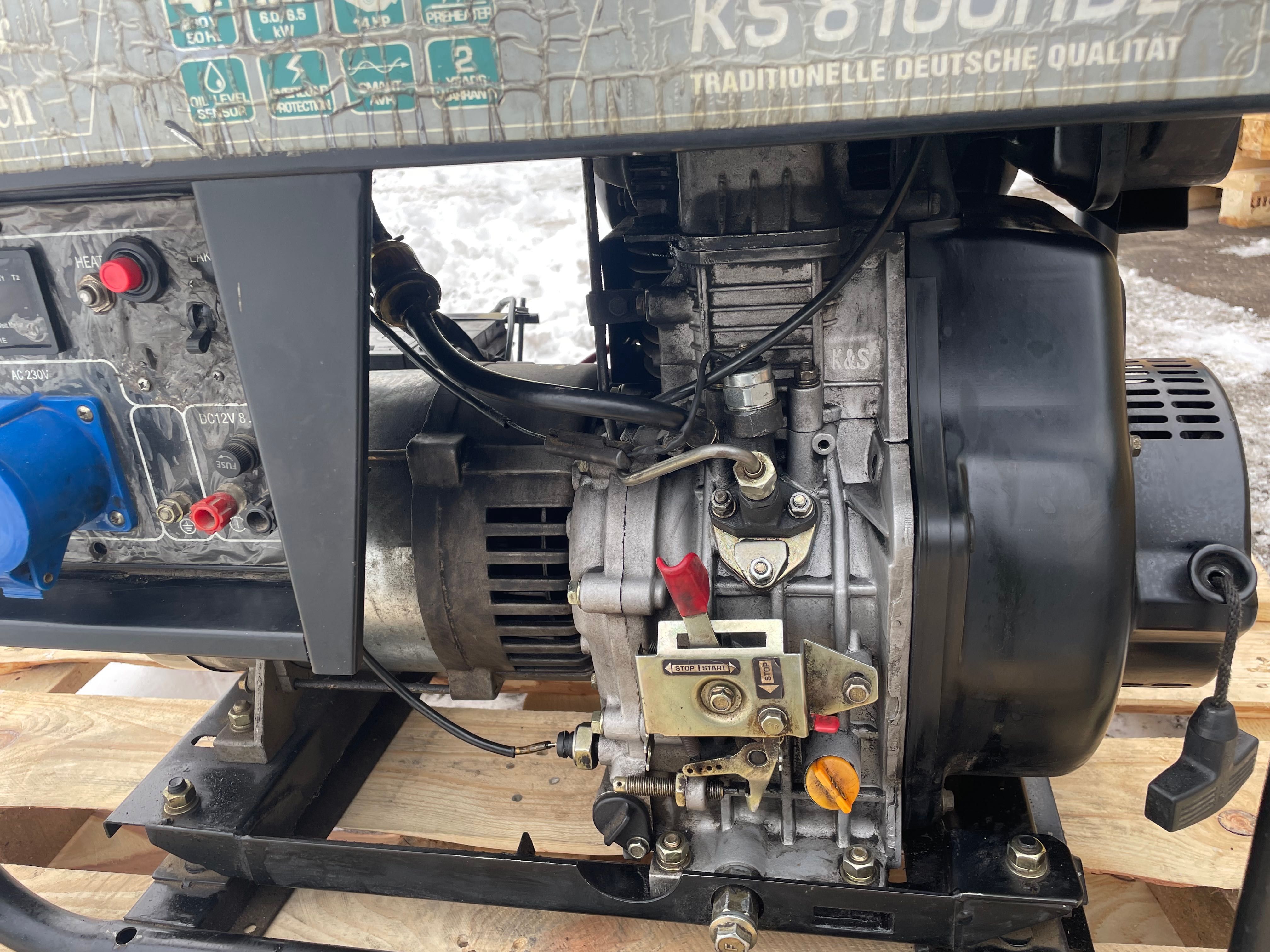 Дизельный генератор 6 кВ Könner & Söhnen KS 8100HDE-1/3 ATSR