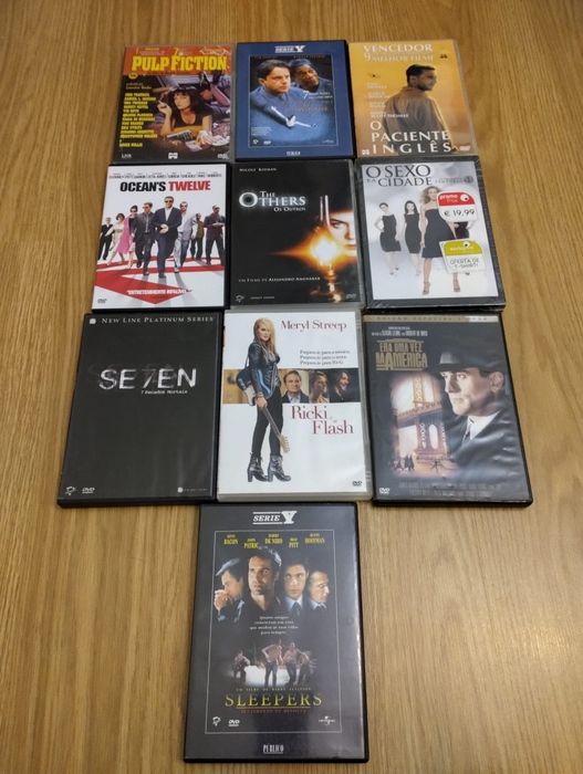 Conjunto DVD s optimo estado