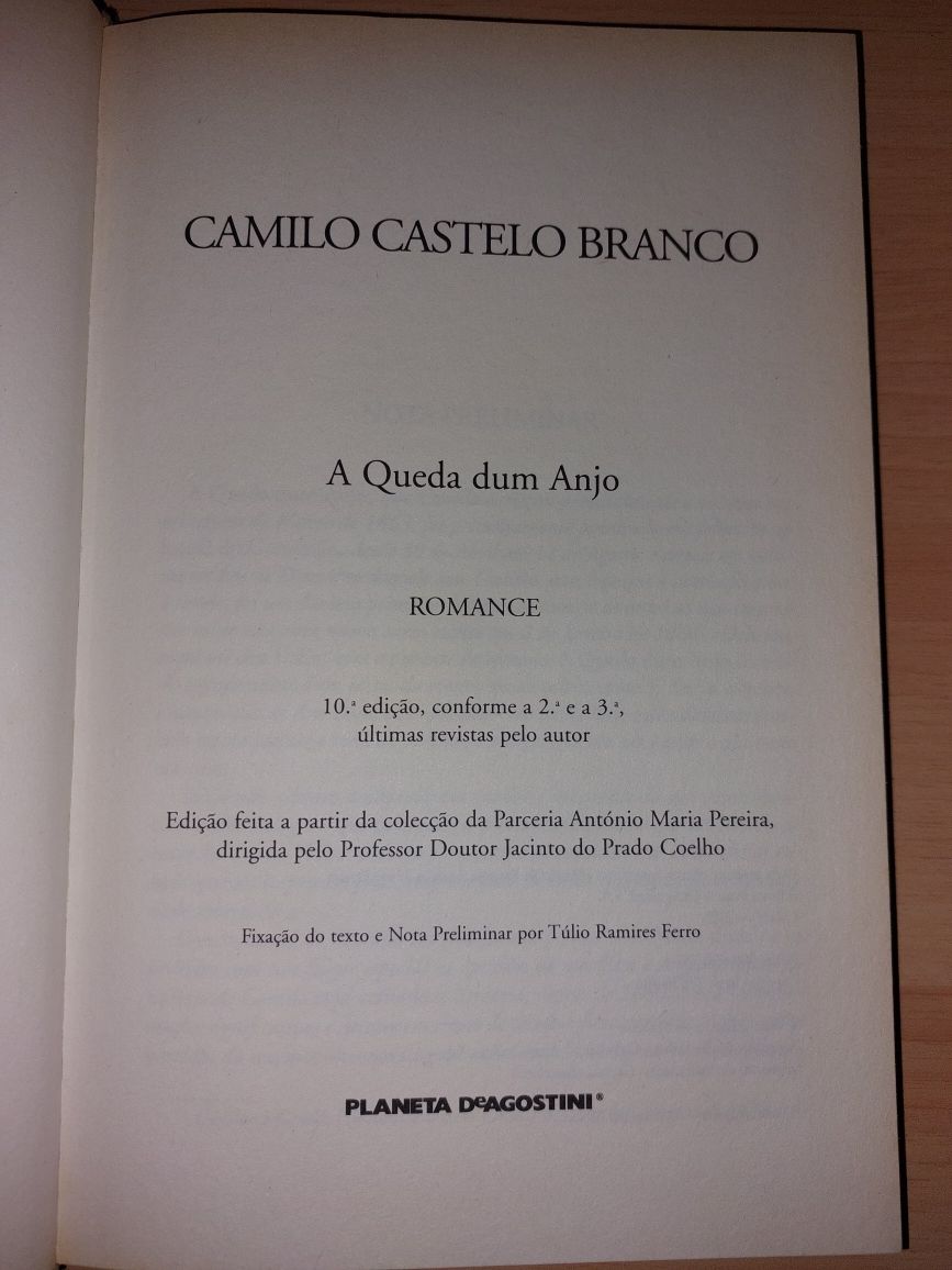 A Queda dum Anjo - Camilo Castelo Branco