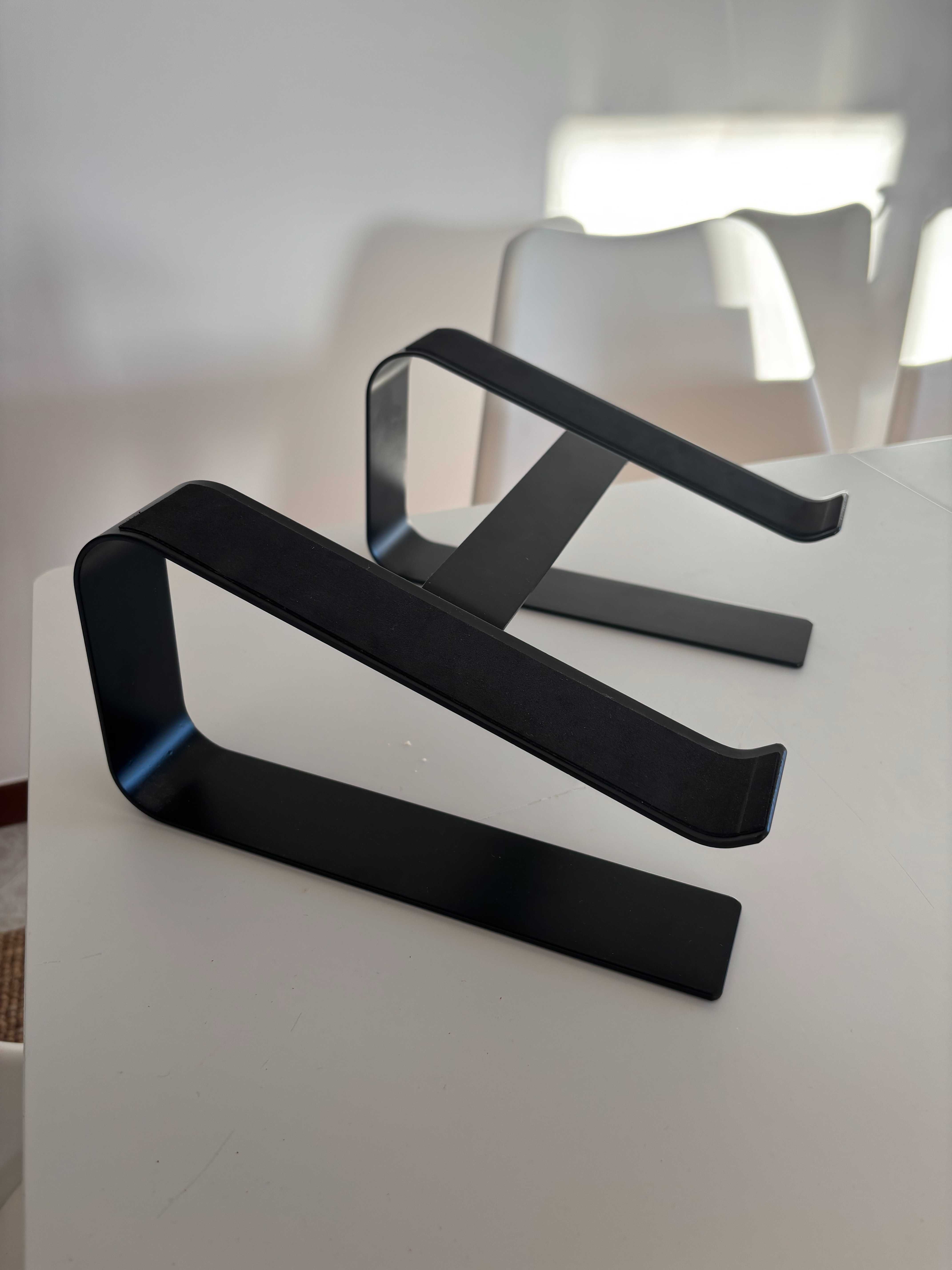 Suporte para portátil preto