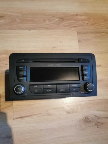 Oryginalne radio audi a3 8p z kodem