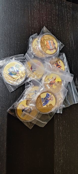 Moedas dragon ball