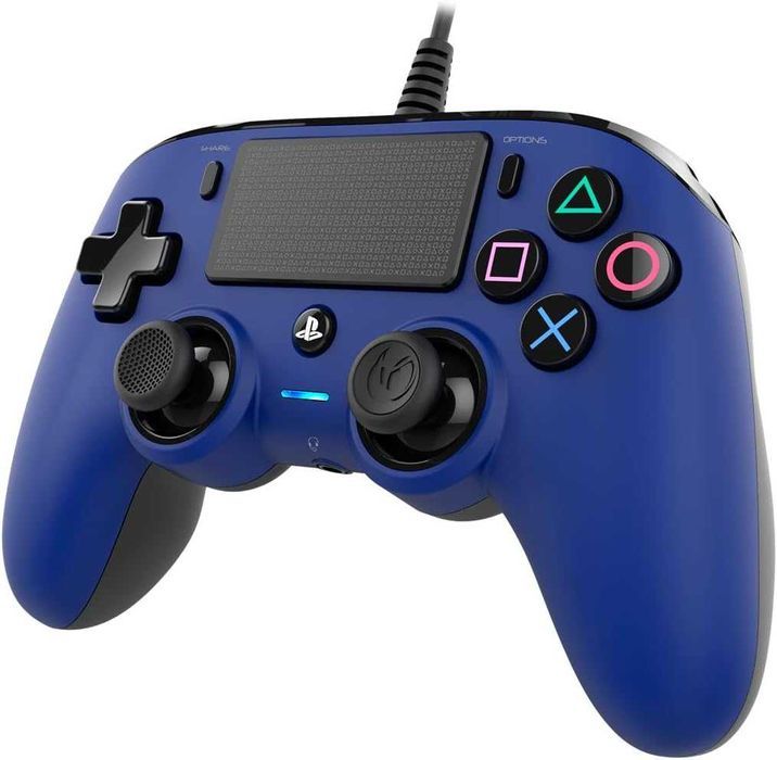 Pad przewodowy Nacon PS4 Niebieski NOWY