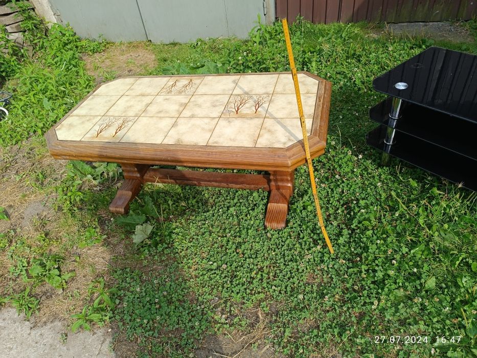 Ława, solidna, jesion.