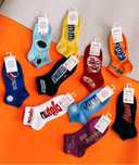 Короткие носки fanta, kitkat, pepsi, со сладостями, детские, женские