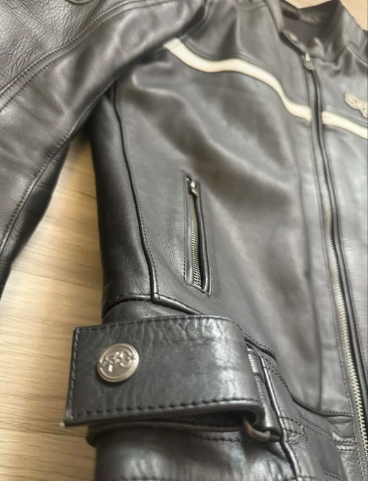 Blusão de Moto em Couro Segura