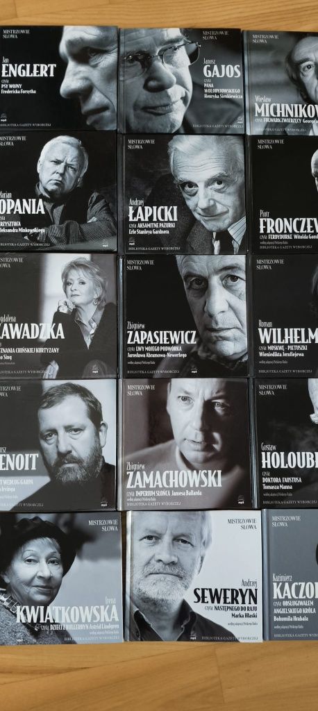 21 x audiobook Mistrzowie Słowa Severyn, Olbrychski, Konrad CD