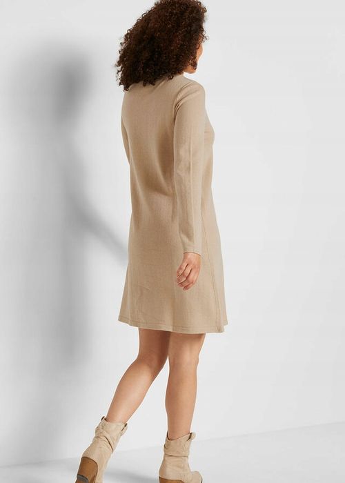 B.P.C sukienka dzianinowa basic z bawełny z recyklingu 36/38.