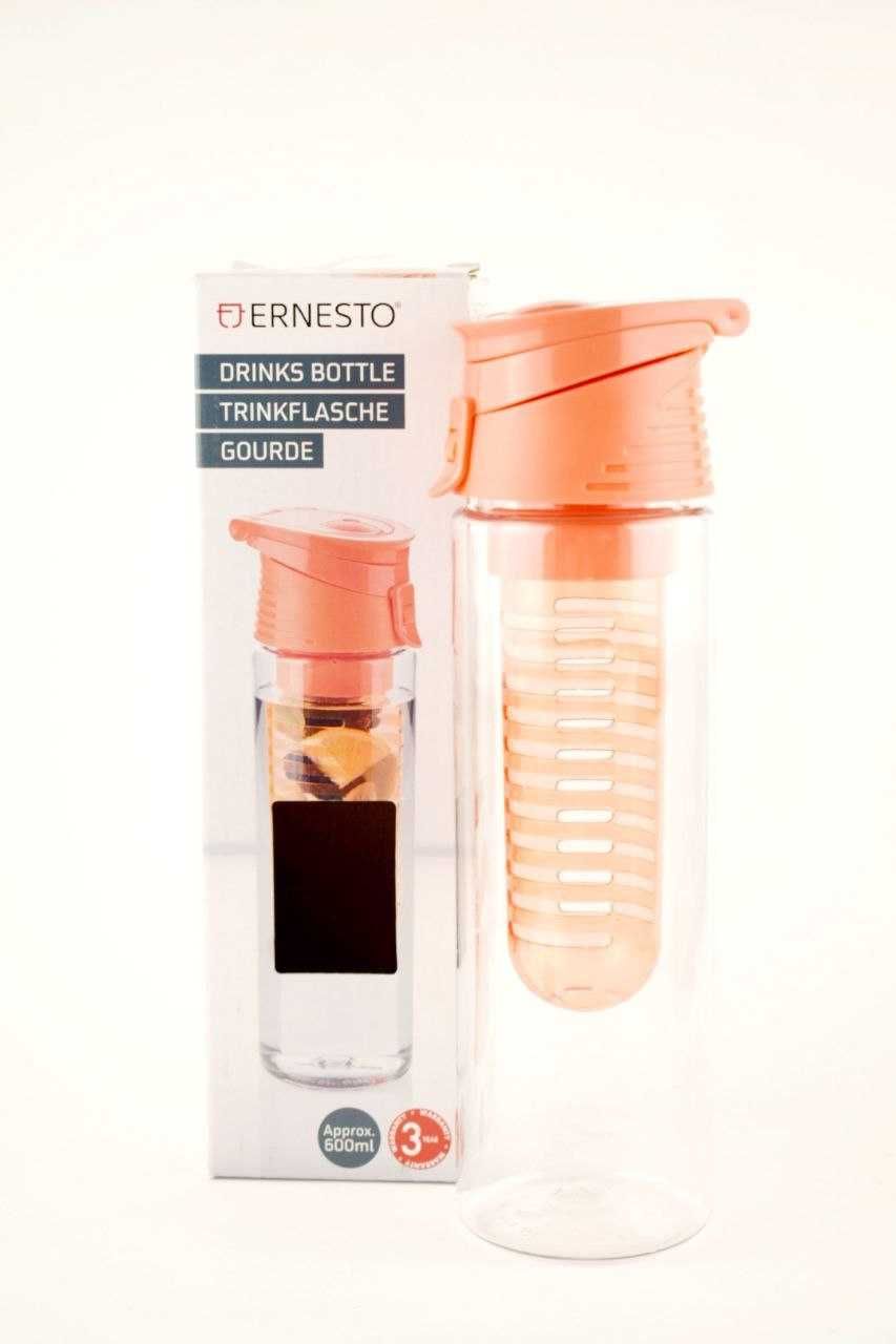 Пляшка для води з фільтром ERNESTO 600 мл, Бутилка з ситечком