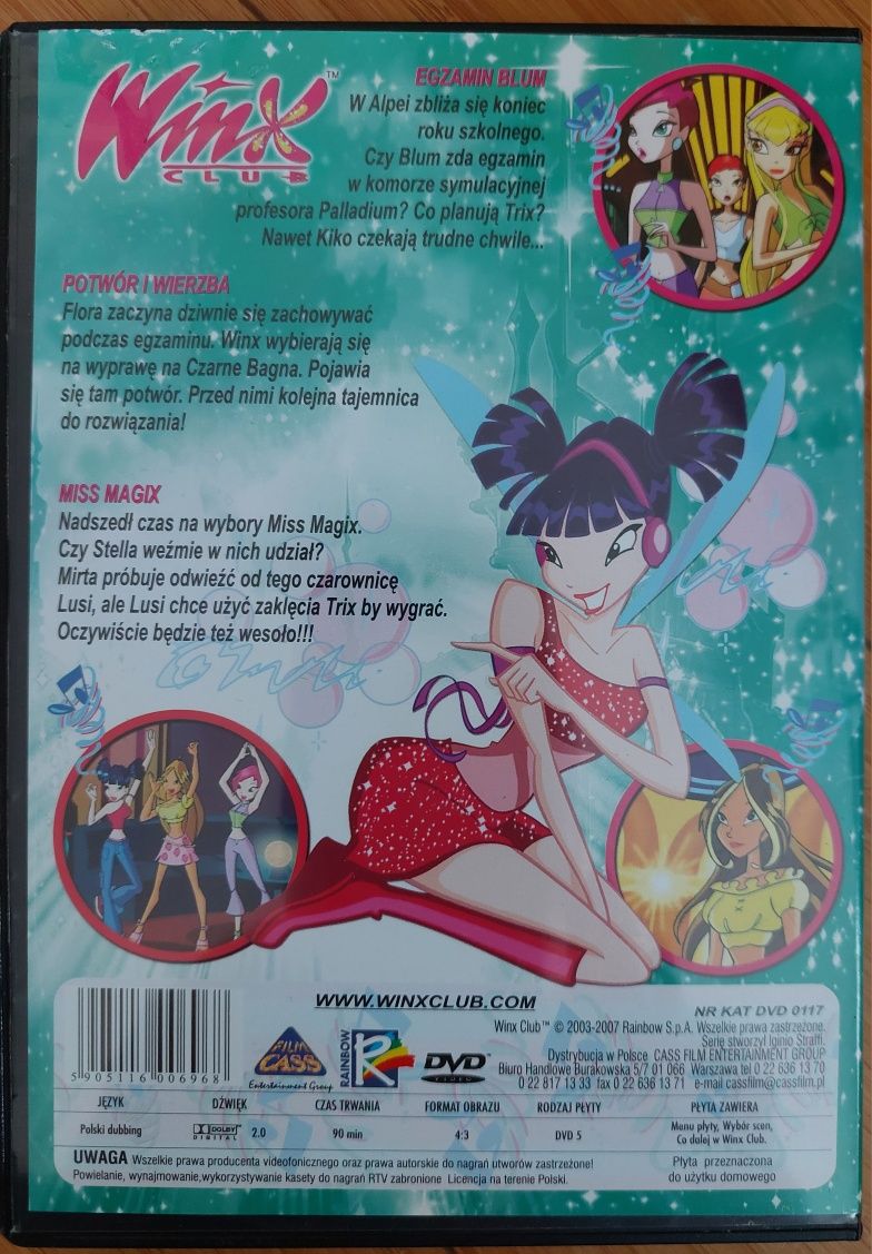 Miss Magix - Winx Club dvd 90min