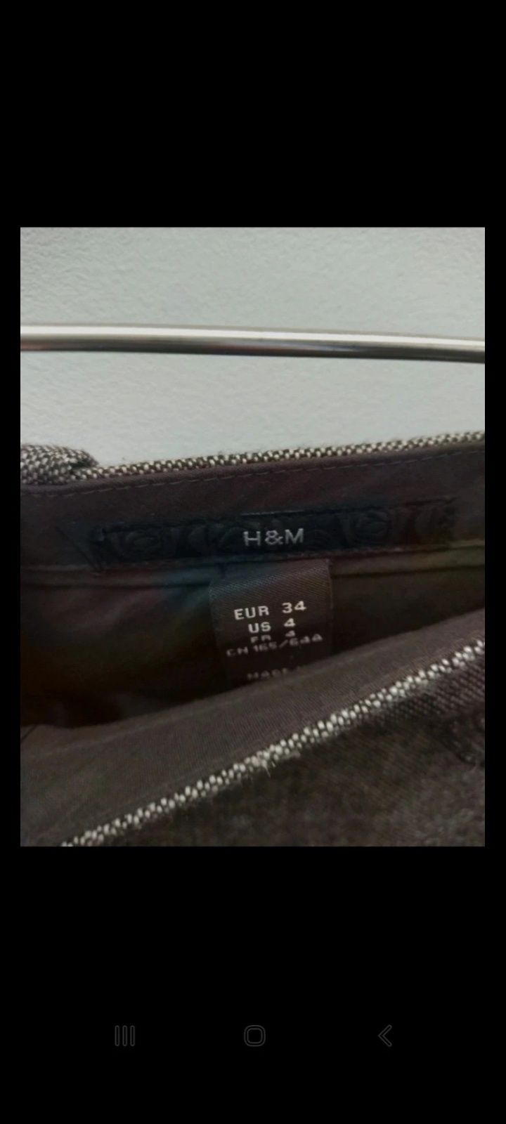 Eleganckie spodnie damskie rozmiar 34 H&M