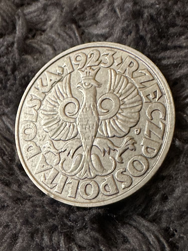 Moneta 50 groszy 1923