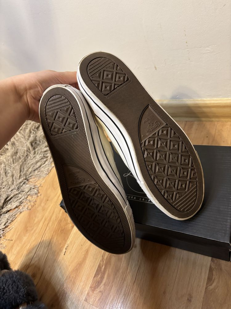 Biale niskie converse all star trampki adidasy 40