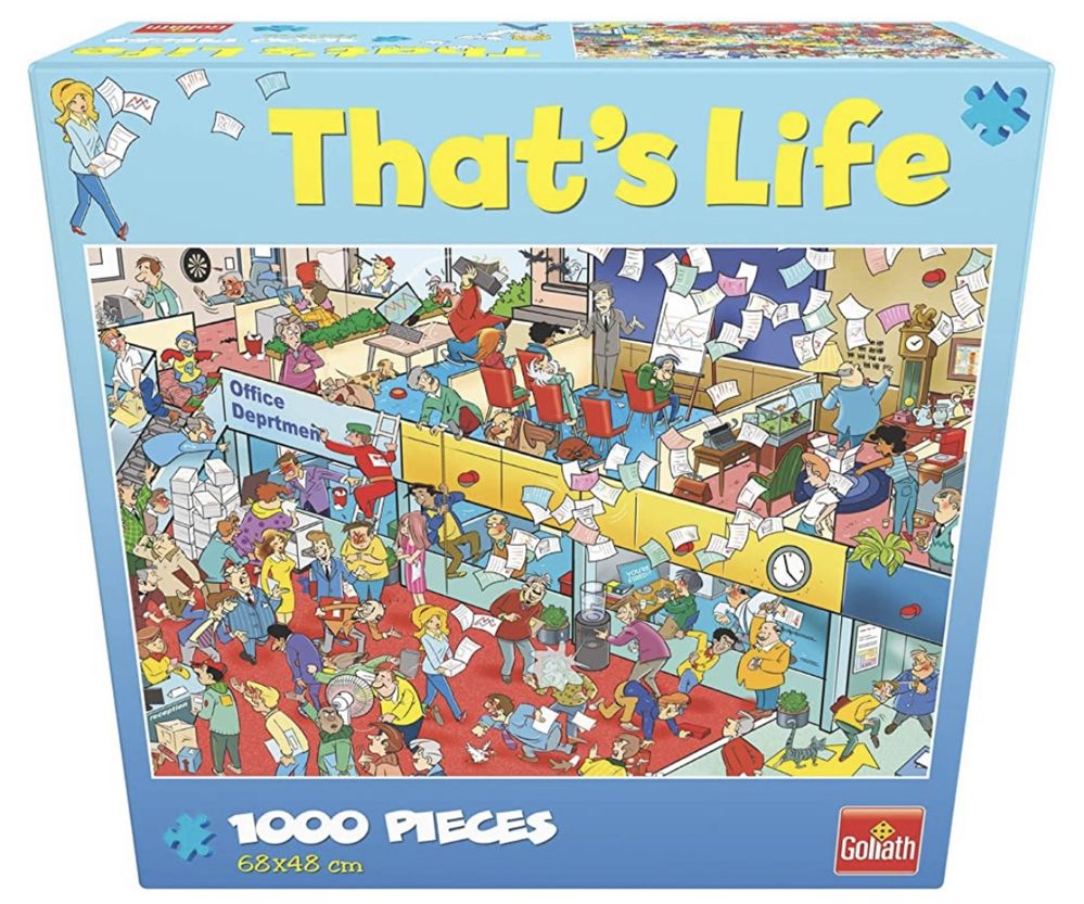 Puzzle 1000 peças That’s Life Goliath