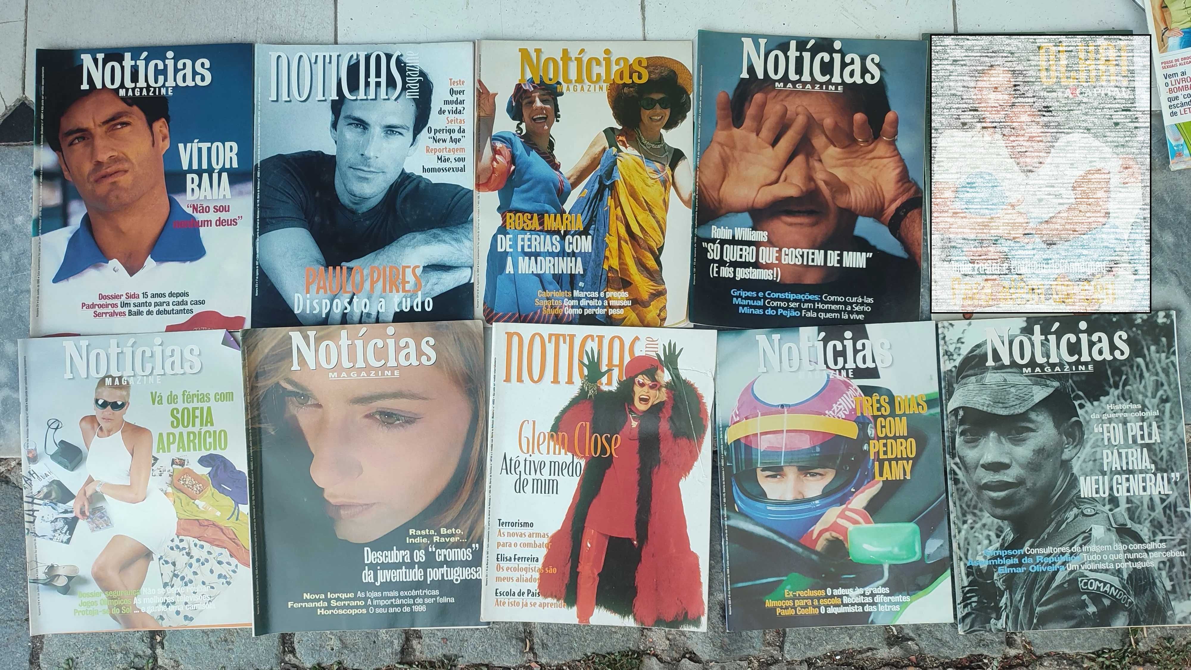 Lote 55 Revistas Diversas anos 80 e 90 - Informação, Sociedade