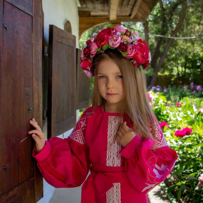 Вишиті сукні від 104 до 158см