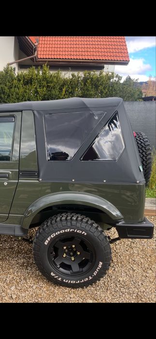 Suzuki samurai cabrio plandeka