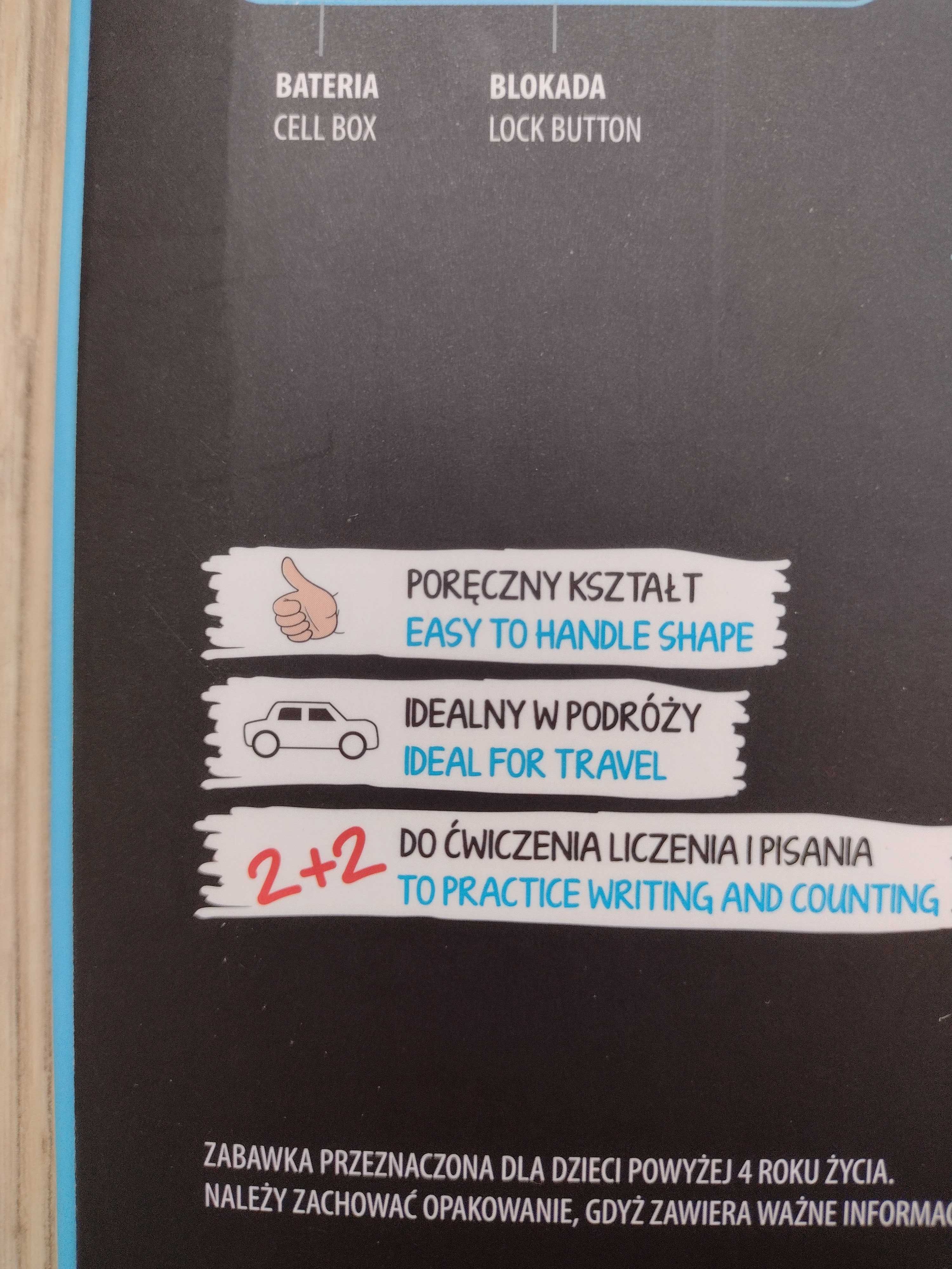 NOWY ~ KIDEA, Tablet do rysowania dla dzieci 10" / LCD writing tablet