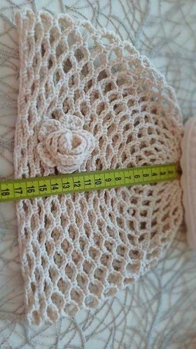 Шапка панама крючком handmade