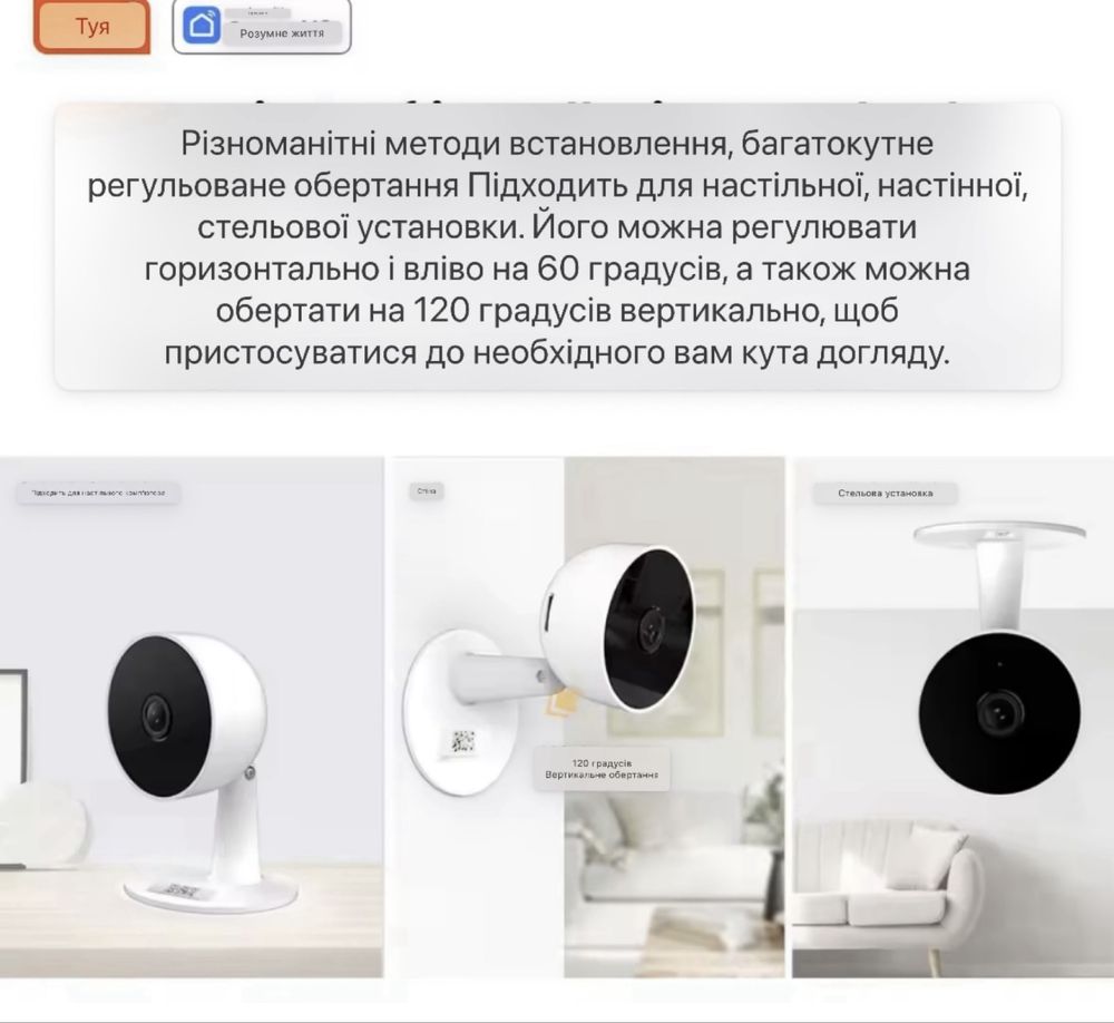 Tuya Smart camera