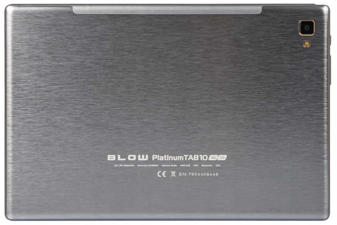 Tablet 10,1 Cali BLOW Platinum TAB10 LTE WiFi 4GB 64GB Etui klawiatura