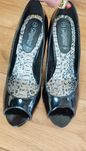 Buty szpilki lakierowane New Look czarne rozm. 38