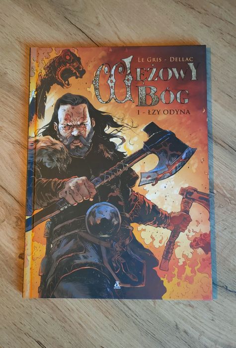 Wężowy Bóg - Tom 1 - Łzy Odyna. Komiks Amber