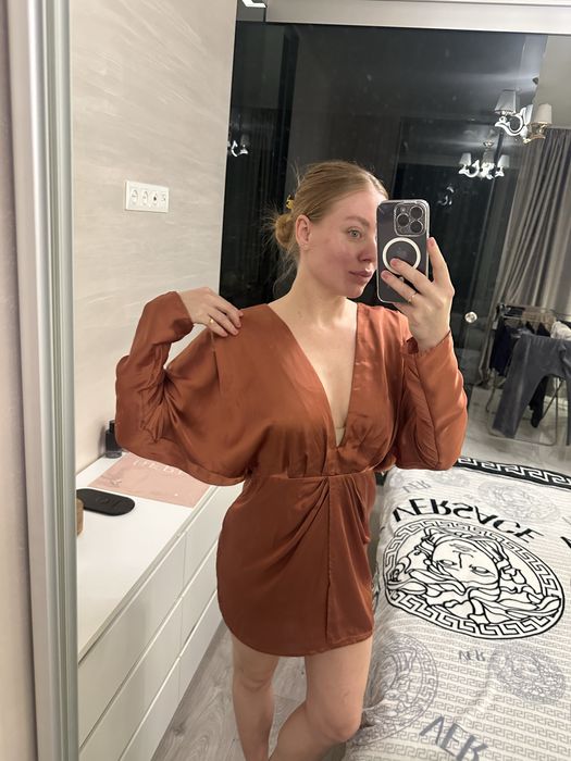 Шелковое платье