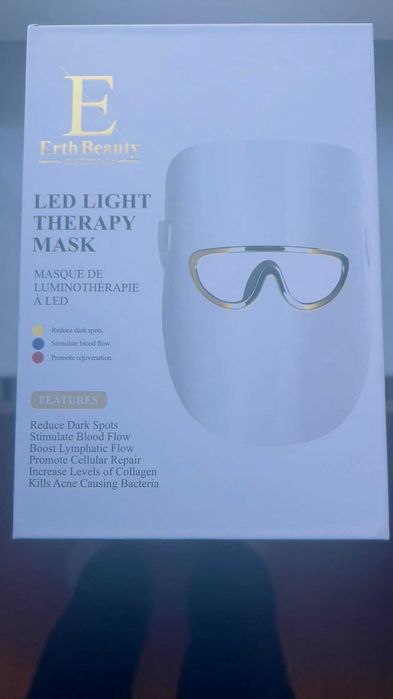Maska do terapi światłem LED