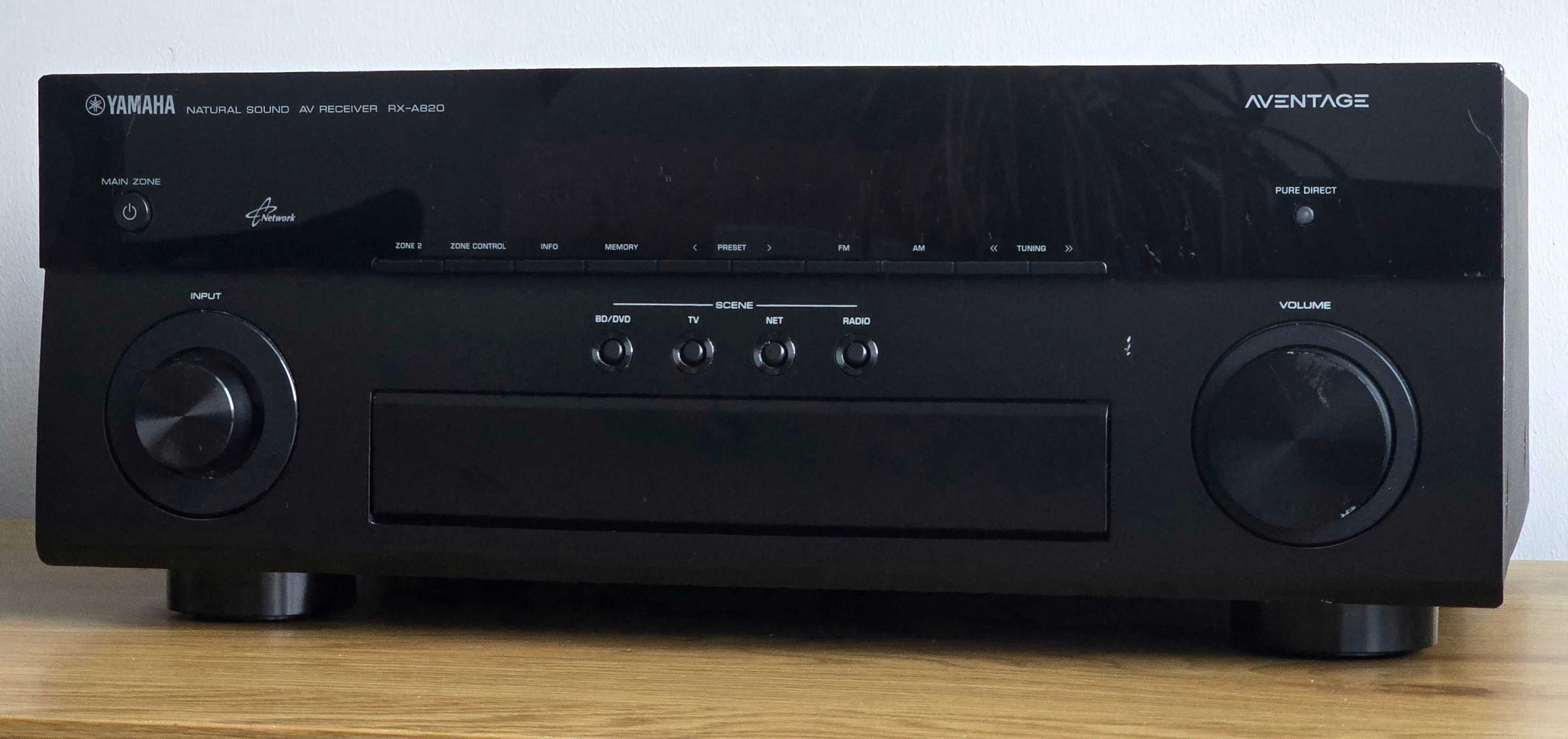 Yamaha RX-A820 AVENTAGE Amplituner sieciowy 7.2 HDMI ARC USB
