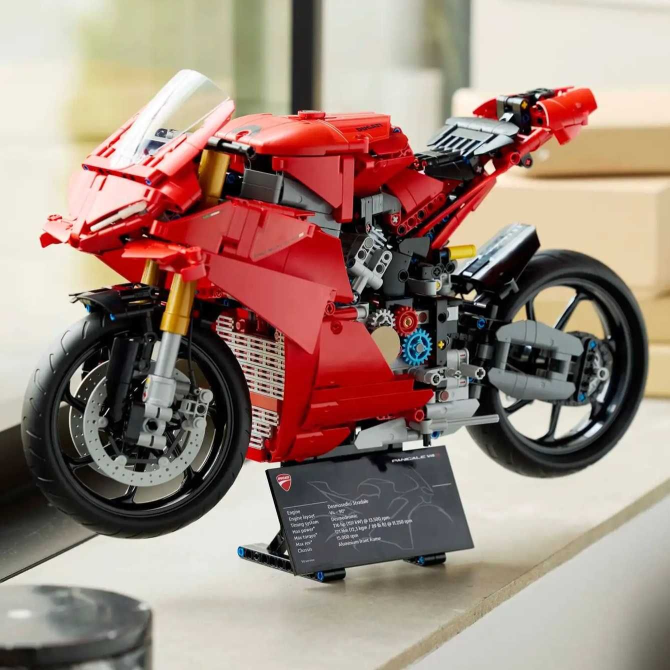 Lego Technic 42202 - Mota Ducati Panigale V4 S
