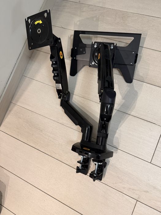 Podwójne ramie do monitora north bayou