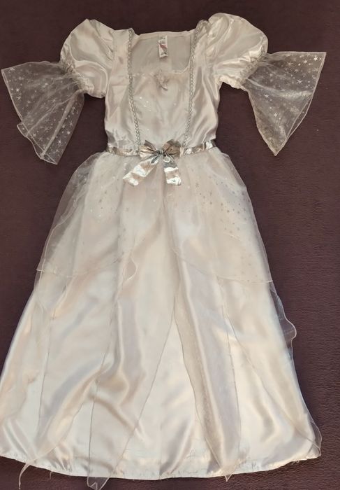 Strój księżniczki aniołka na bal przebierańców roz. 134