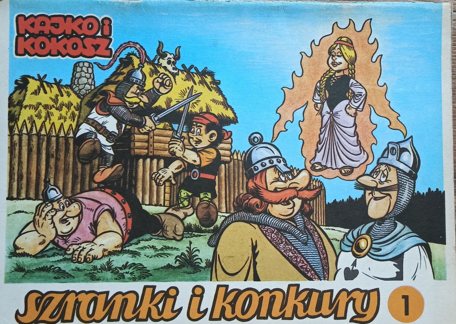 Komiks Kajko i Kokosz  1989 cześć 1