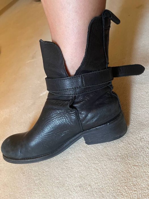 Вінтажні шкіряні черевики (ботінкт)