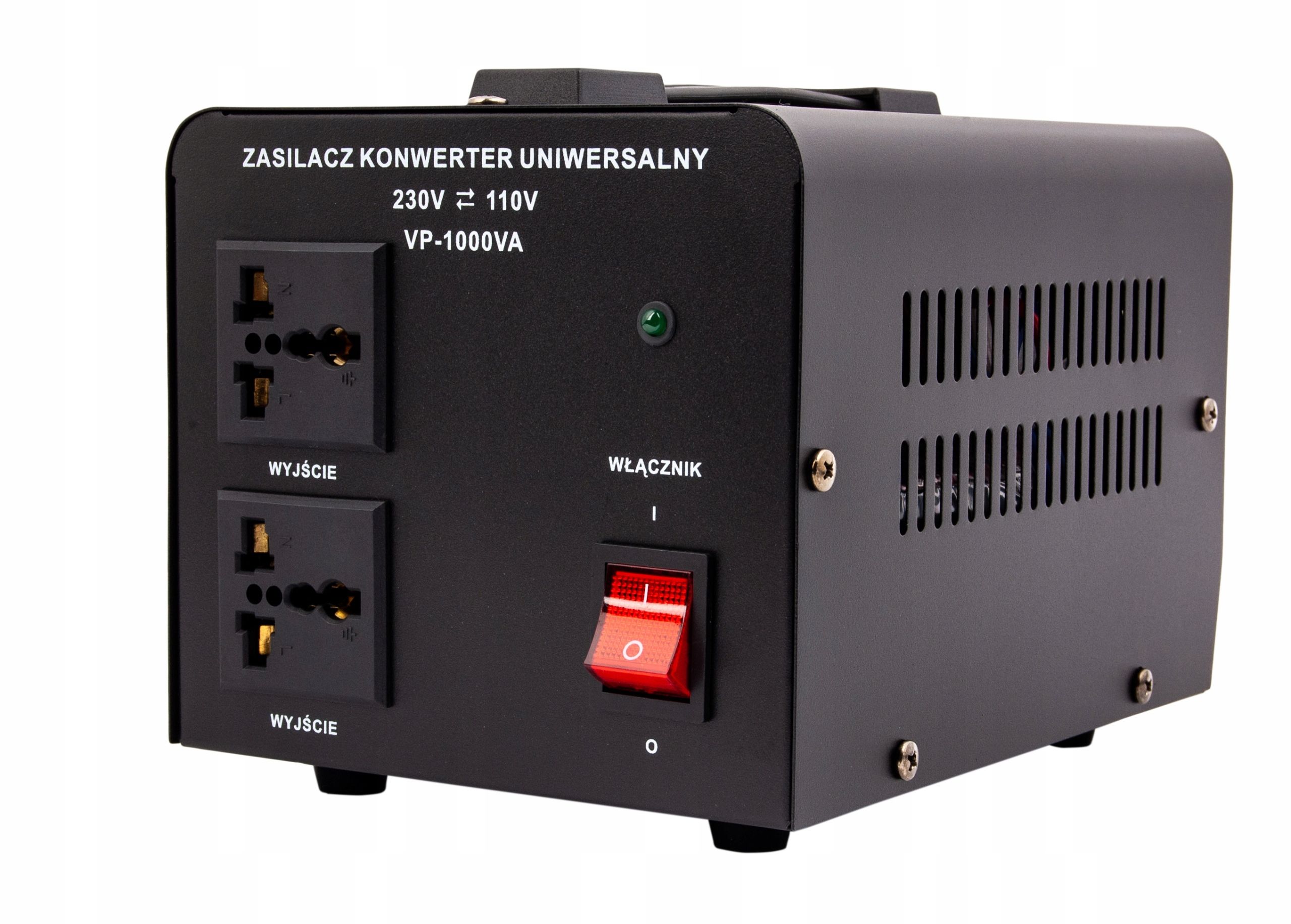 Zasilacz konwerter transformator 230V / 110V USA 1000W (PRZ34)