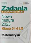Matematyka. Klasa 3 i 4 liceum ogólnokształcące. Zadania z odpowiedzia