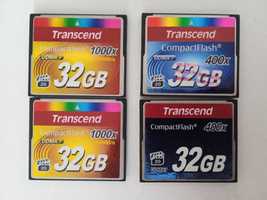 Карта пам'яті Transcend CF 32Gb 400x та 1000x, компакт флеш