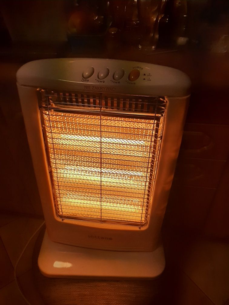 Grzejnik halogenowa Volteno V00285 moc 1200 watt sprawny mocny zadbany