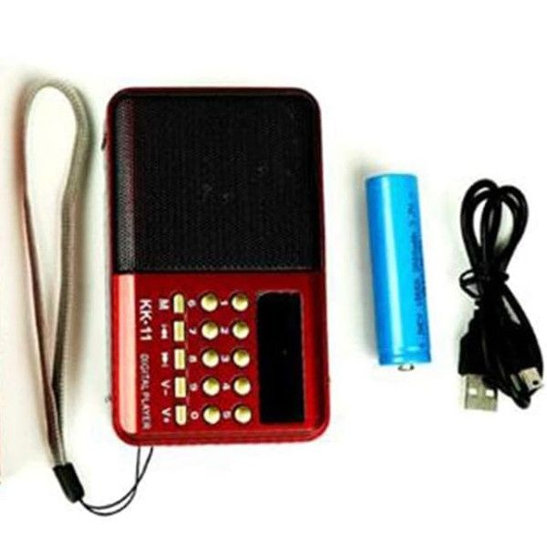 Радиоприемник цифровой STONEGO с аккумулятором MP3+подарок USB фонарь